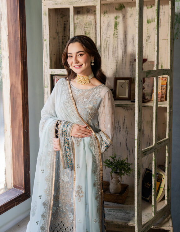 3 Piece Premium Quality Suit - Hania Amir Article - Un Stitched - Premium Quality - ART003