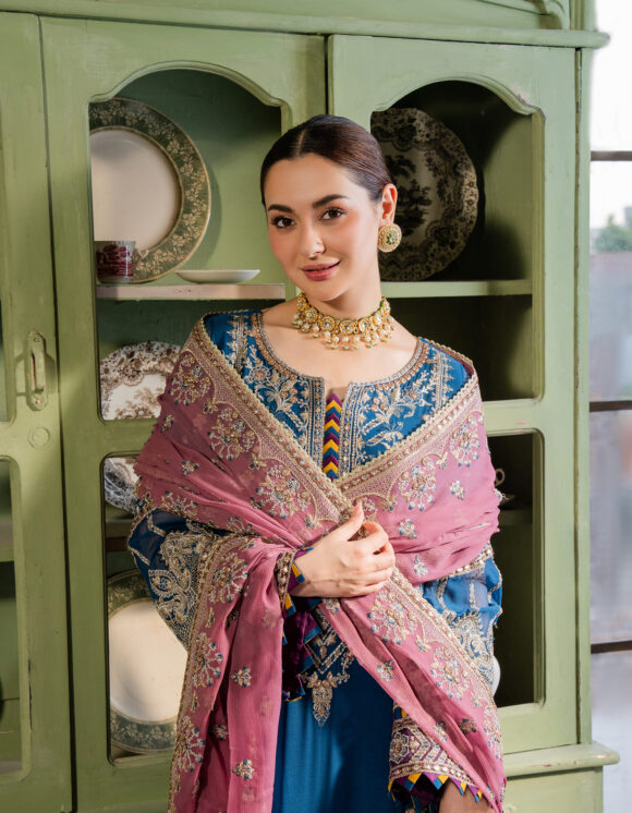 3 Piece Premium Quality Suit - Hania Amir Article - Un Stitched - Premium Quality - ART002 - Image 5