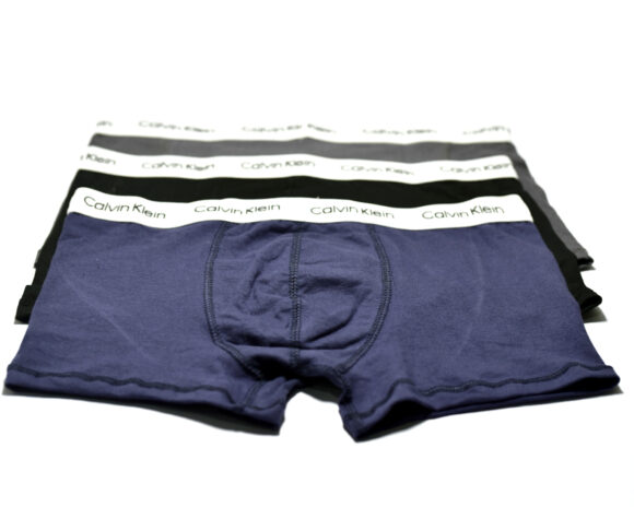 Pack Of 3 – Branded Premium Waistband Cotton Stretch Boxer For Men - KC - Image 3