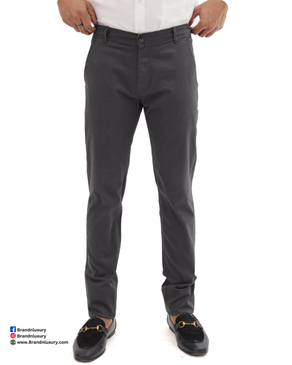 Grey Cotton Pant  Premium Quality - Image 4