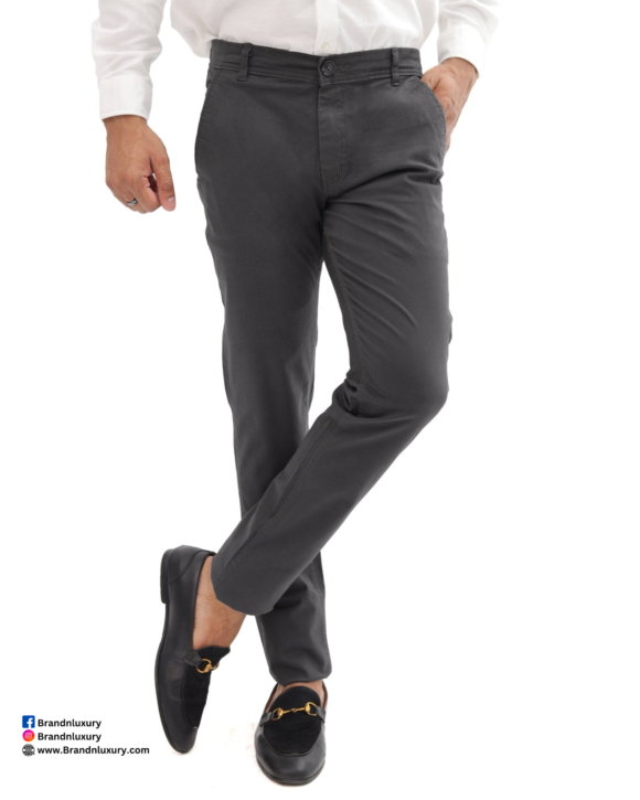 Grey Cotton Pant  Premium Quality