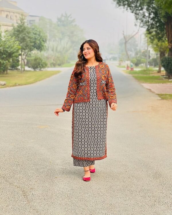 AJRAK KOTI DIGITAL PRINTED 3PC - Image 2