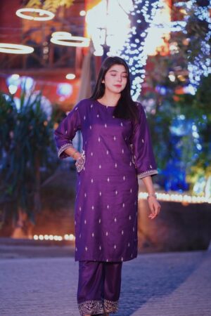 Purple Iris 2PC – Summer Premium Linen