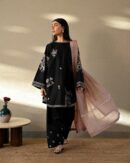 ZAIB – Luxury Embroidered - 2-Piece Set with Farshi Trouser