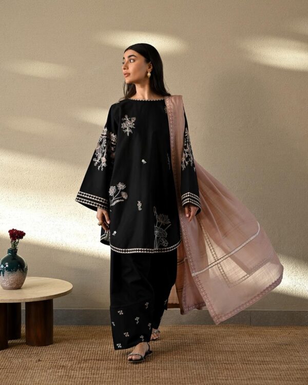 ZAIB – Luxury Embroidered - 2-Piece Set with Farshi Trouser - Image 6