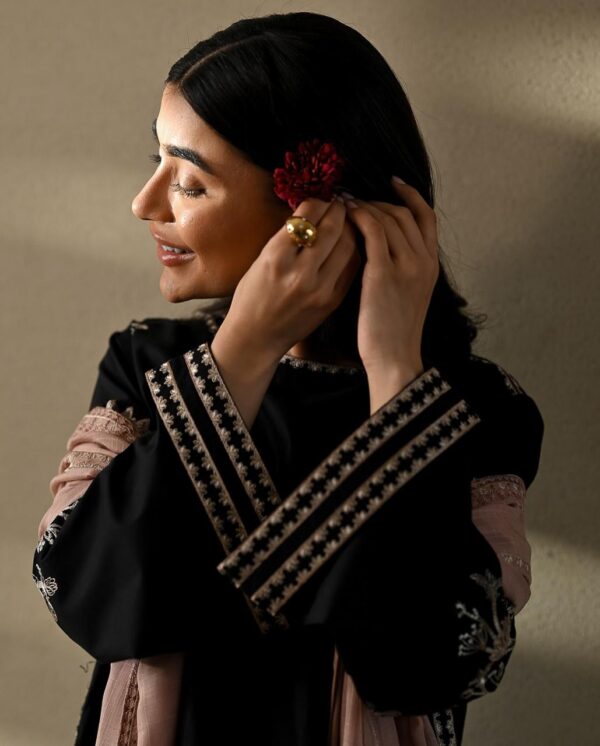 ZAIB – Luxury Embroidered - 2-Piece Set with Farshi Trouser