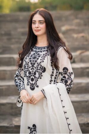 JANE-JANAT – Luxury Embroidered Organza 3-Piece
