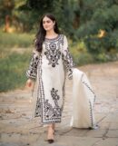 JANE-JANAT – Luxury Embroidered Organza 3-Piece
