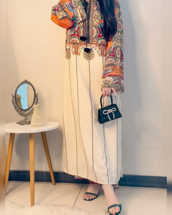 HIRA – Digital Print Stitched 2-Piece - Image 5